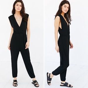 Urban Outfitters Pants - Urban Outfitters Gigi Ribbed Surplice Jumpsuit Urban Outfitters Pants - Urban Outfitters Gigi Ribbed Surplice Jumpsuit